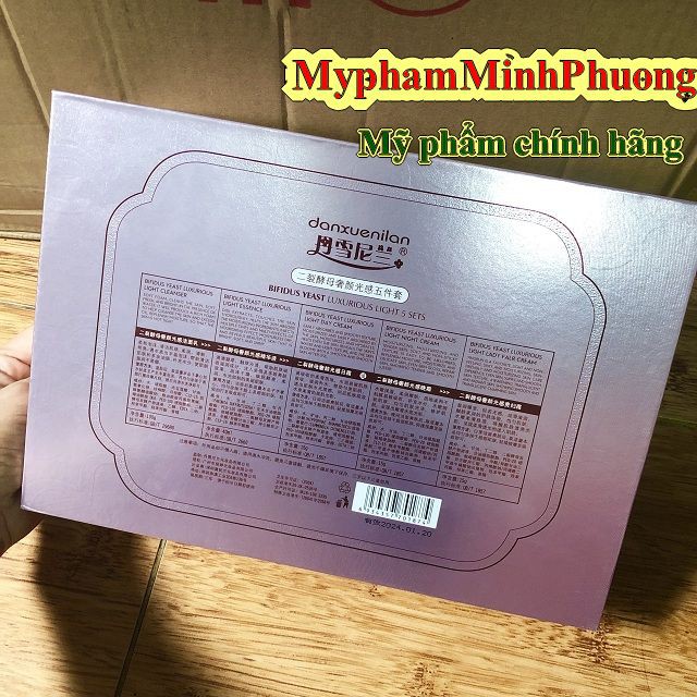 Bộ mỹ phẩm hoàng cung hồng chính hãng 5 món (giành cho da nám, sạm da)