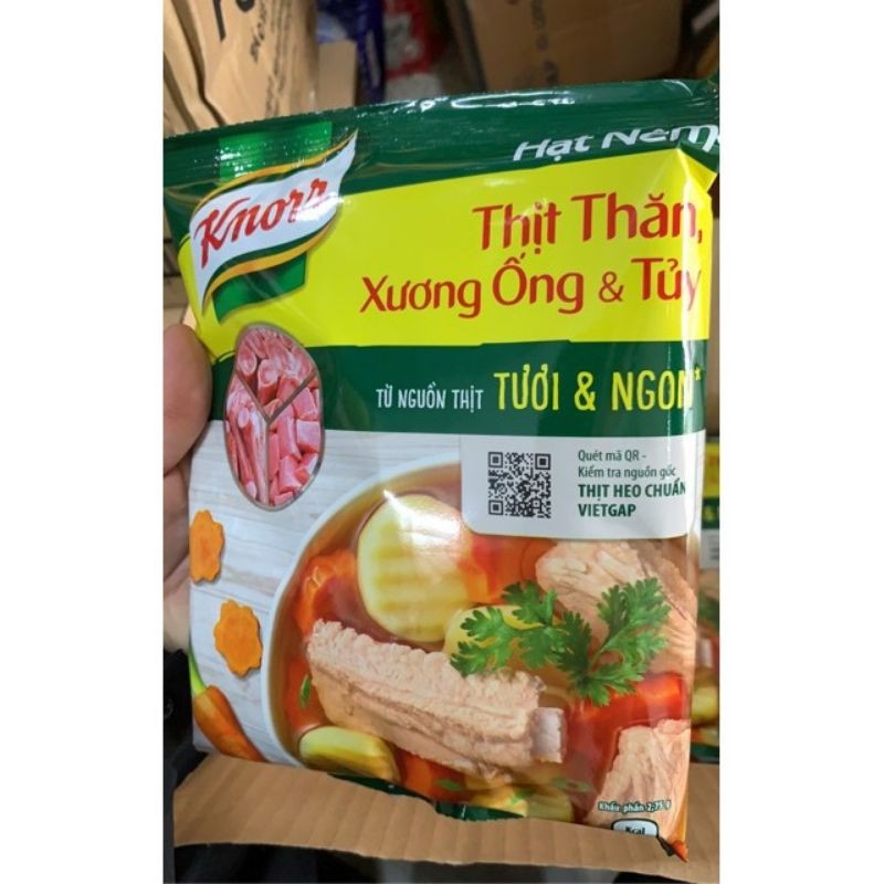 Hạt nêm knorr gói 900g Ngon từ thịt ngọt từ xương