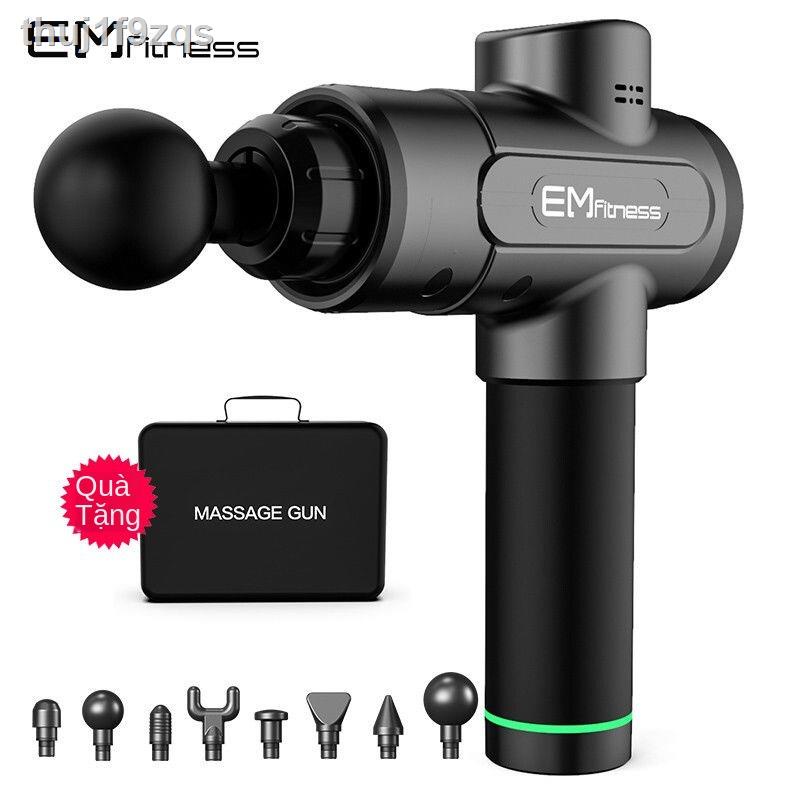 ❣Yimai EM Fascia Gun Máy thư giãn cơ cổ tử cung Súng tạo màng rung sâu Massage chân Giảm cân Thiết bị bằng điệ