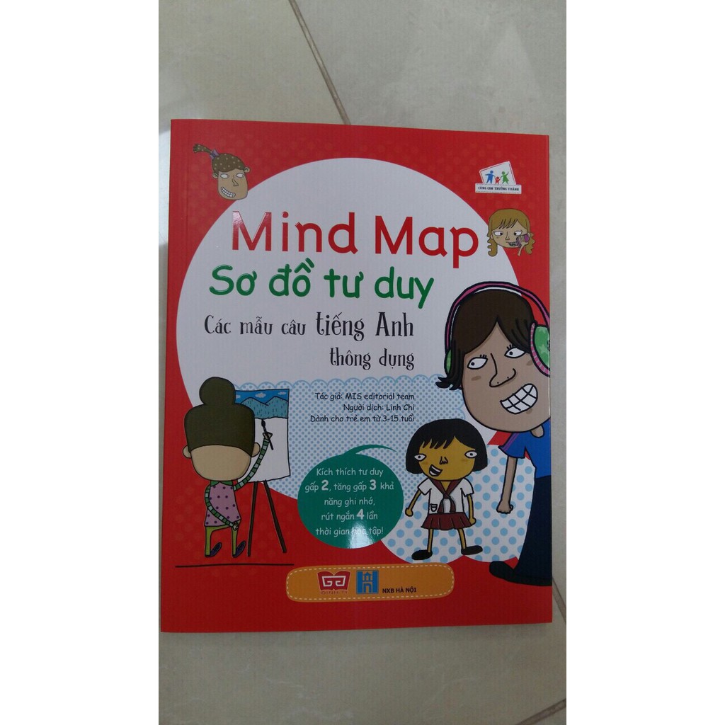 Sách: Mind Map - Sơ đồ tư duy - Các mẫu câu tiếng Anh thông dụng