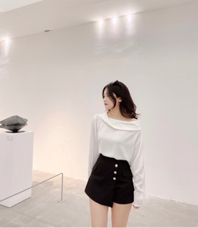 Áo lệch vai, cv vạt