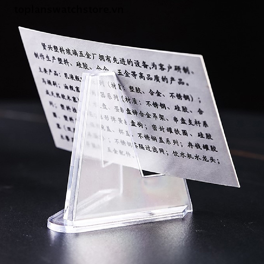 Set 10 Giá Đỡ Trưng Bày Đồng Xu Bằng Acrylic