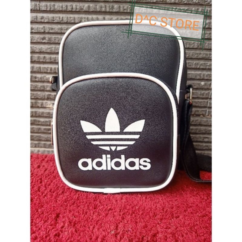 Túi đeo chéo mini adidas, nike- Túi đeo chéo da mêm nam nữ phù hợp đi du lịch, đi chơi