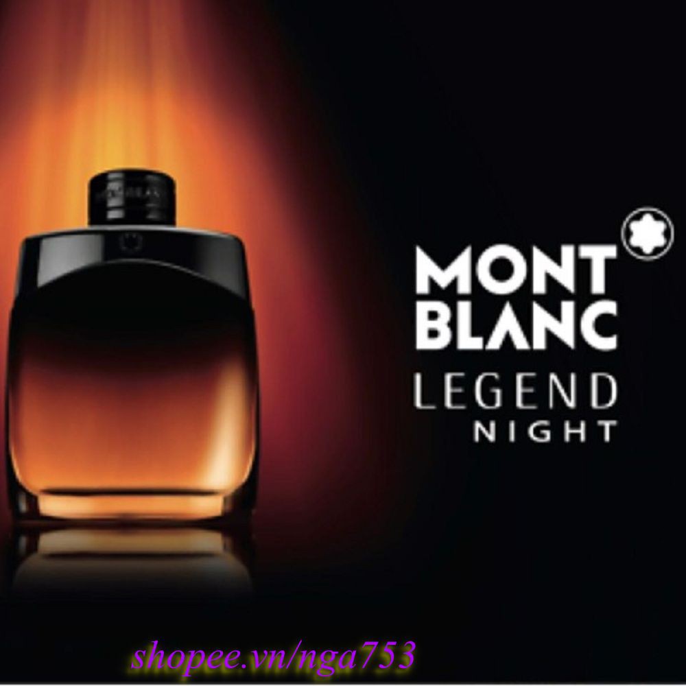 Nước Hoa Nam 100Ml Montblanc Legend Night chính Hãng.