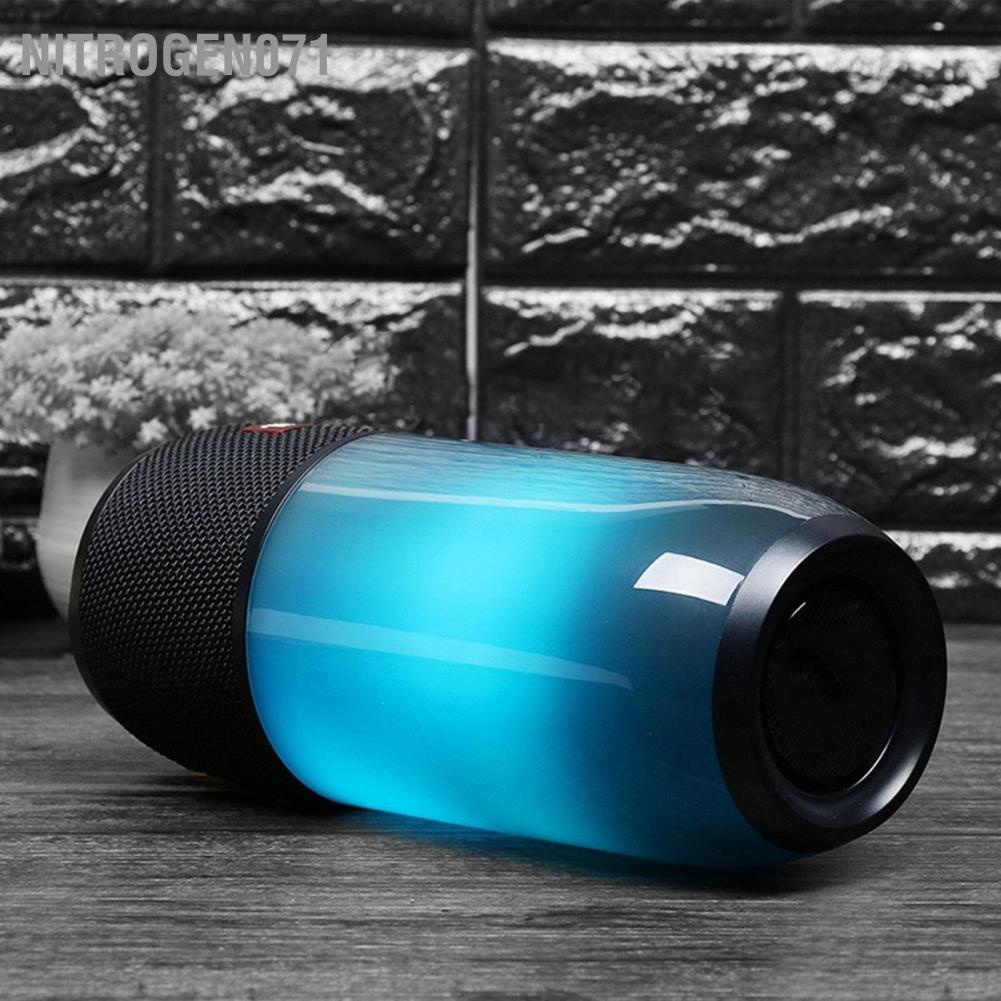 Nitrogen071 Loa di động Bluetooth Không thấm nước Giảm tiếng ồn Âm thanh vòm âm nổi ngoài trời mini
