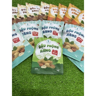Đậu phộng rang đủ vị (Vị Bạc hà, Sô-cô-la, Gừng, Muối sấy, Mix đủ vị)