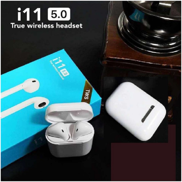 Tai Nghe Bluetooth i11 Tws Bluetooth 5.0 Stereo Super Bass