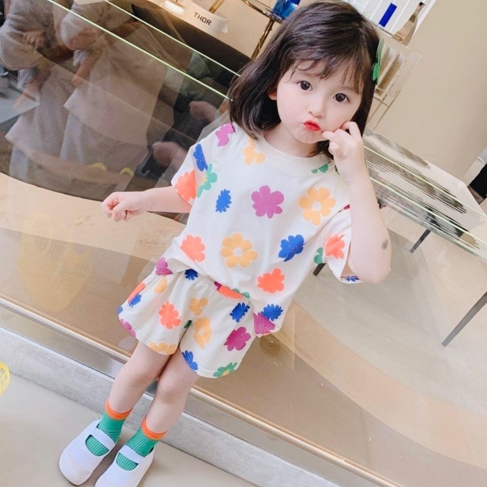 Lyvyshop - (Cotton SG chính phẩm) Bộ quần áo form Croptop cho bé gái siêu dễ thương từ 09-35kg