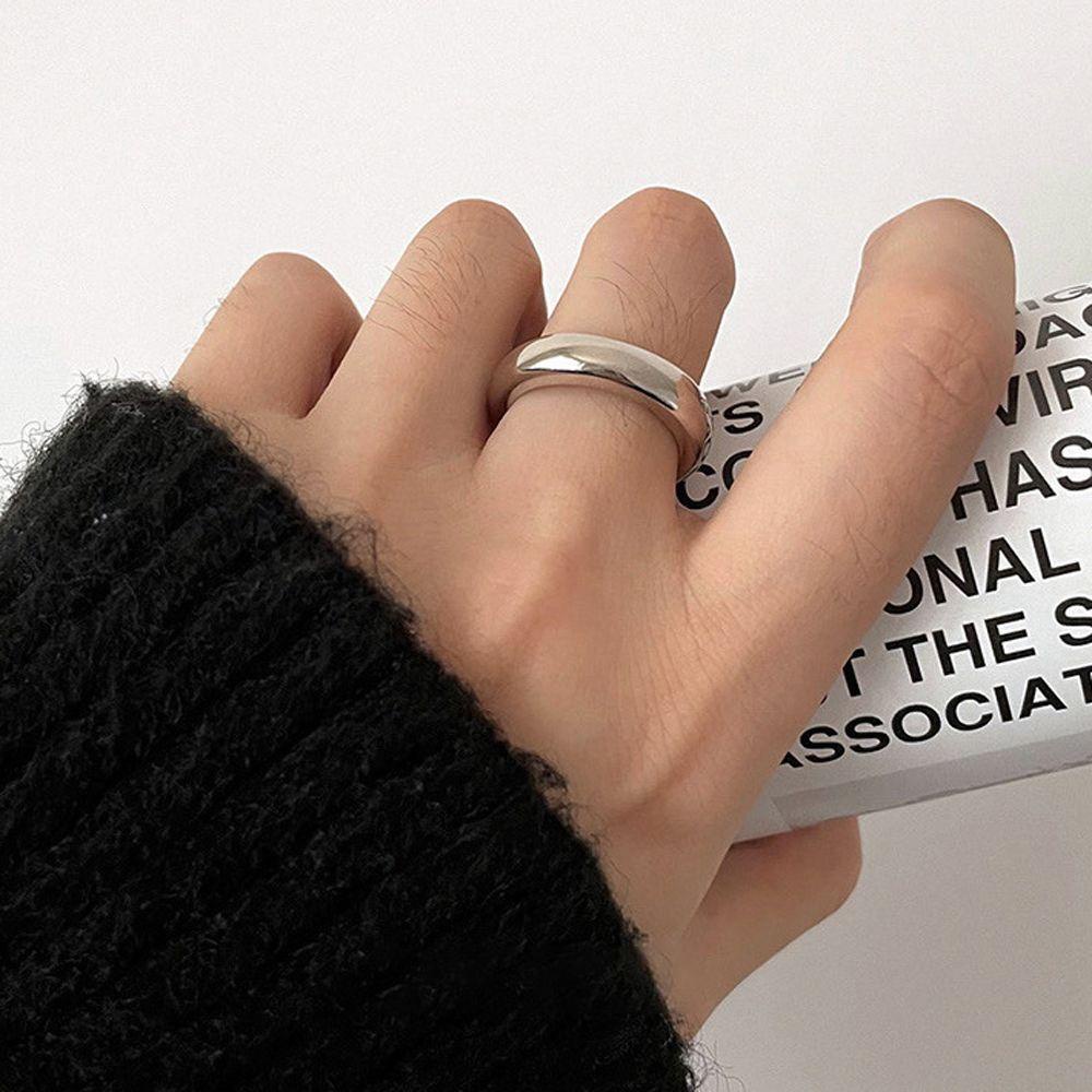 Nhẫn Thiết Kế Hình Học Đơn Giản Thời Trang Sang Trọng Cho Nữ