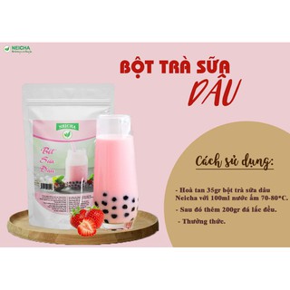 Bột Trà Sữa Vị Dâu Neicha Pha Sẵn (200gr)
