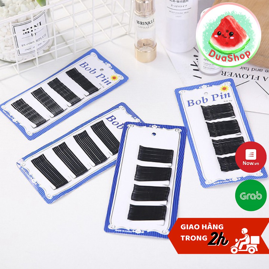 Vỉ ghim kẹp tóc Bobpin -   🍉Duashop🍉