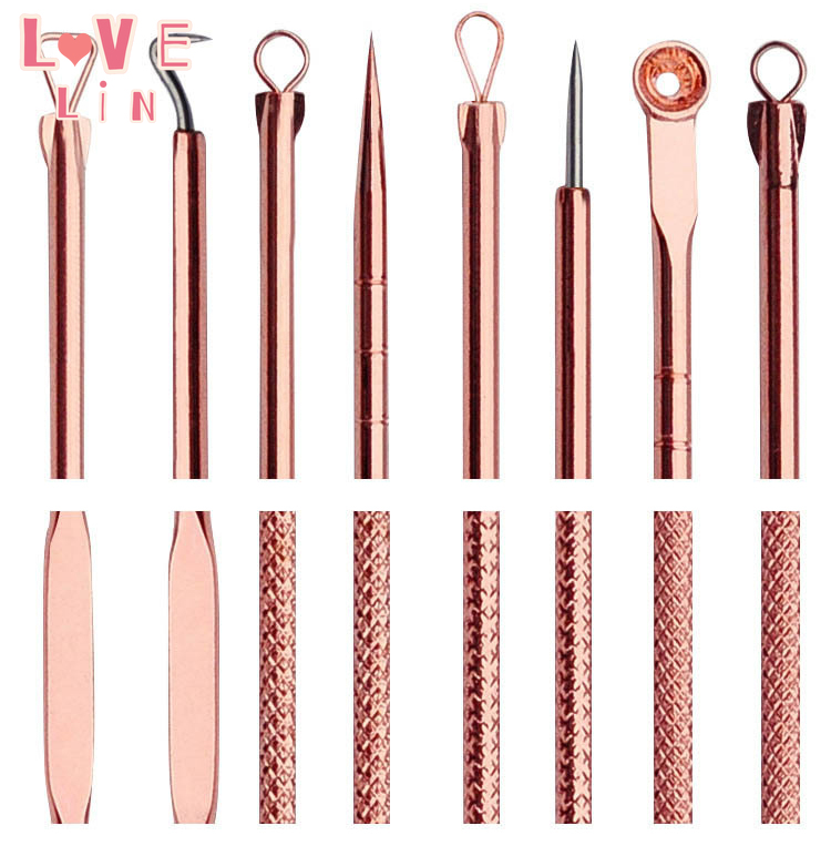 [Hàng mới về] Bộ 4 Dụng Cụ Nặn Mụn Đầu Đen Hiệu Quả