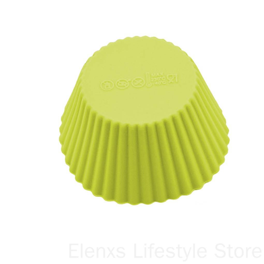 Bộ 18 khuôn silicone dùng làm bánh cupcake tiện lợi dễ dùng