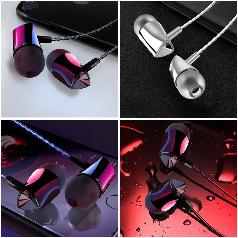 Tai Nghe Nhét Tai Hi-Fi Jack 3.5mm Có Micro Sử Dụng Tiện Lợi
