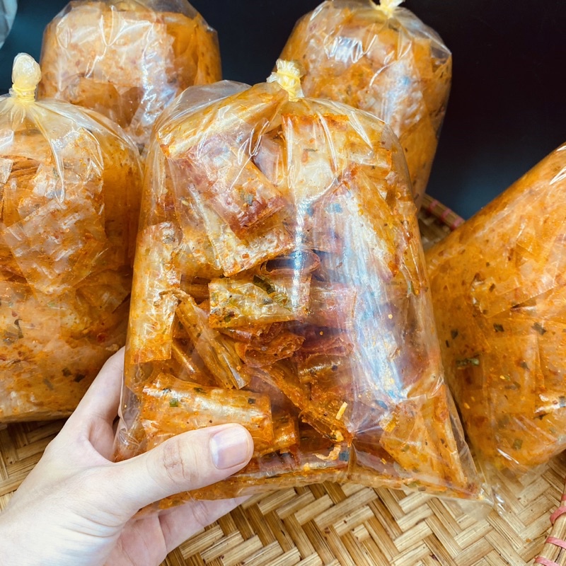 Bánh Tráng Cuộn Tôm Hành ÔNG BỐN - Bánh Không Cay, Vị Đậm Đà