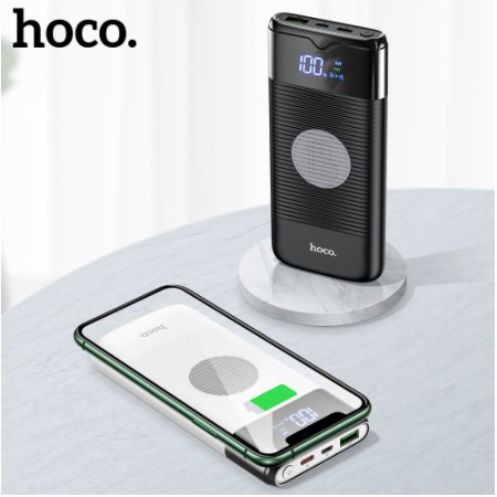 Sạc Dự Phòng Không Dây 18W Hoco J63 10.000mAh Hỗ Trợ Sạc Nhanh PD 18W - Bảo Hành Chính Hãng 12 Tháng 1 đổi 1