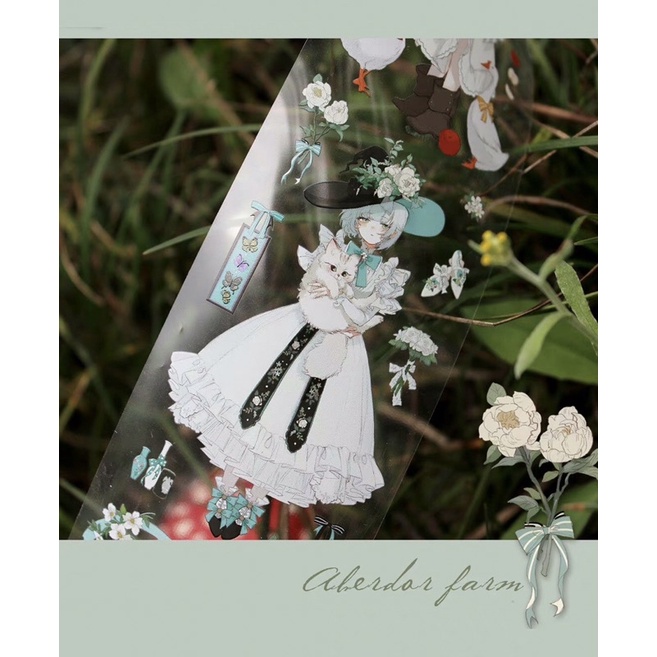 Của hãng MOOD TAPE họa tiết nhân vật =>PET