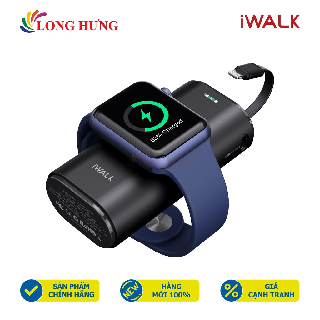 Sạc dự phòng iWalk 9000mAh DBL9000W - Hàng chính hãng