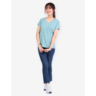 Áo thun cổ tim form rộng siêu xinh