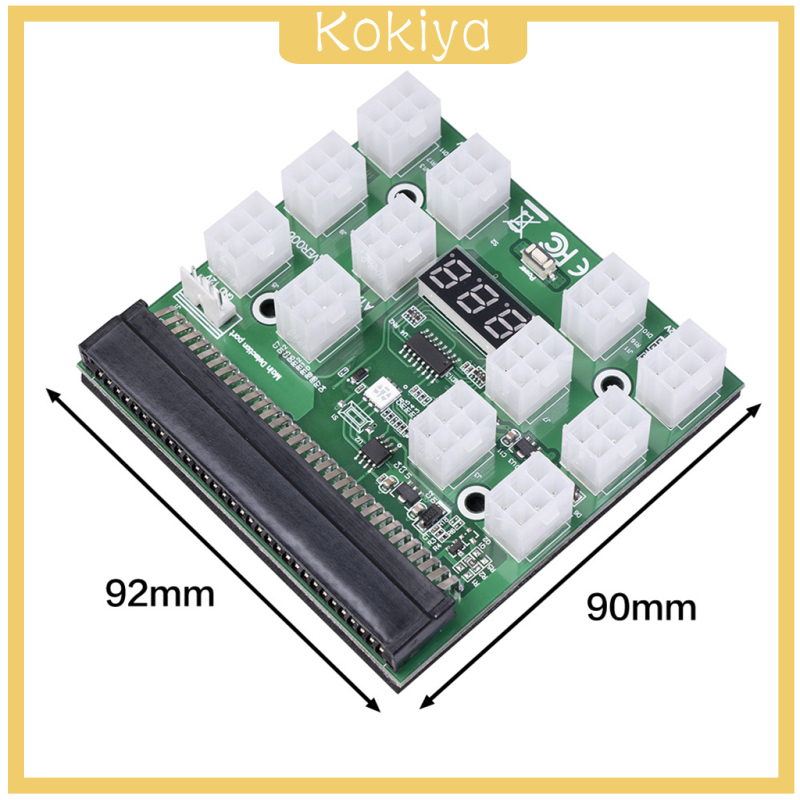 [KOKIYA]Power Module Breakout Board for HP PSU Server 6Pin to 8Pin Breakout Board