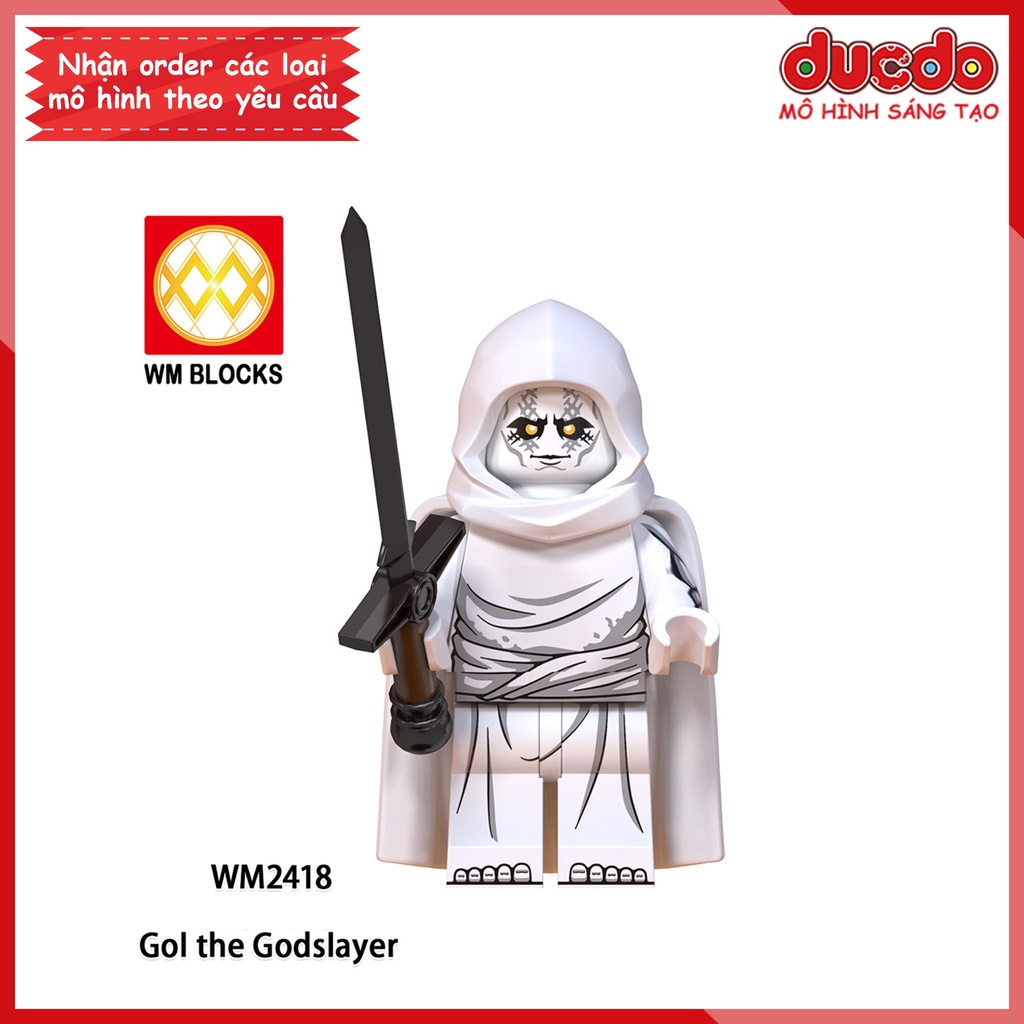 Minifigures nhân vật Thor Love And Thunder - Đồ chơi Lắp ghép Xếp hình Mini Iron Man Mô hình WM WM6146