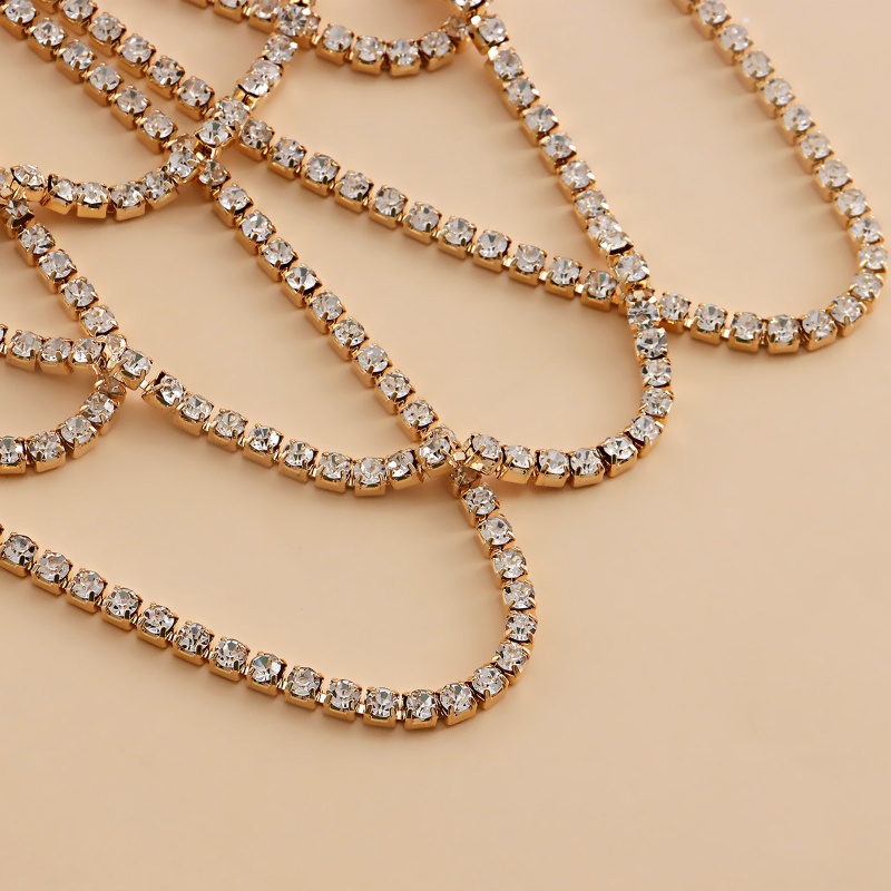 Chuỗi Dây Đeo Đùi Tua Rua Nhiều Lớp Chống Trượt Thời Trang Đi Biển Mùa Hè Cho Nữ