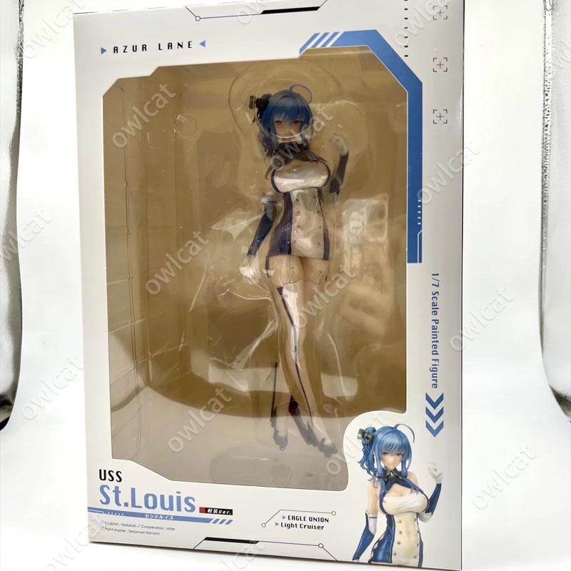 Mô Hình Nhân Vật Azur Lane St. Louis  elite 26cm Big Size Soft Body No.305 Packed in Box Model Brooklyn Class USS St. Louis Eagle Union 3D Figure