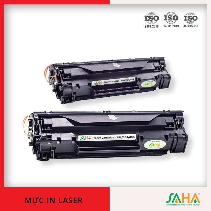 Hộp mực SAHA 35A/36A/85A - HP & Canon