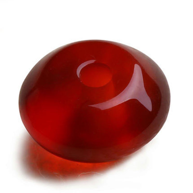 4a mã não đỏ tự nhiên pha lê chính hãng thạch anh một hạt trang sức tự làm