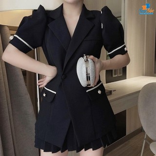 Áo vest nữ áo vest blazer set màu đen sang chảnh size s m l ShopSocSun