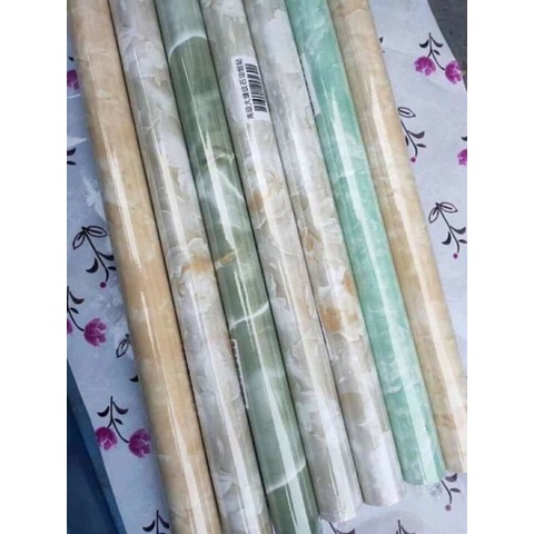 Giấy dán bếp hoa văn cách nhiệt chống bụi bẩn, làm đẹp căn bếp