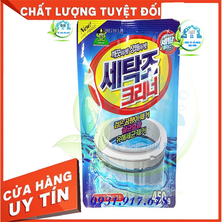 Bột Vệ Sinh Lồng Giặt – Bôt Tẩy Lồng Giặt 450g