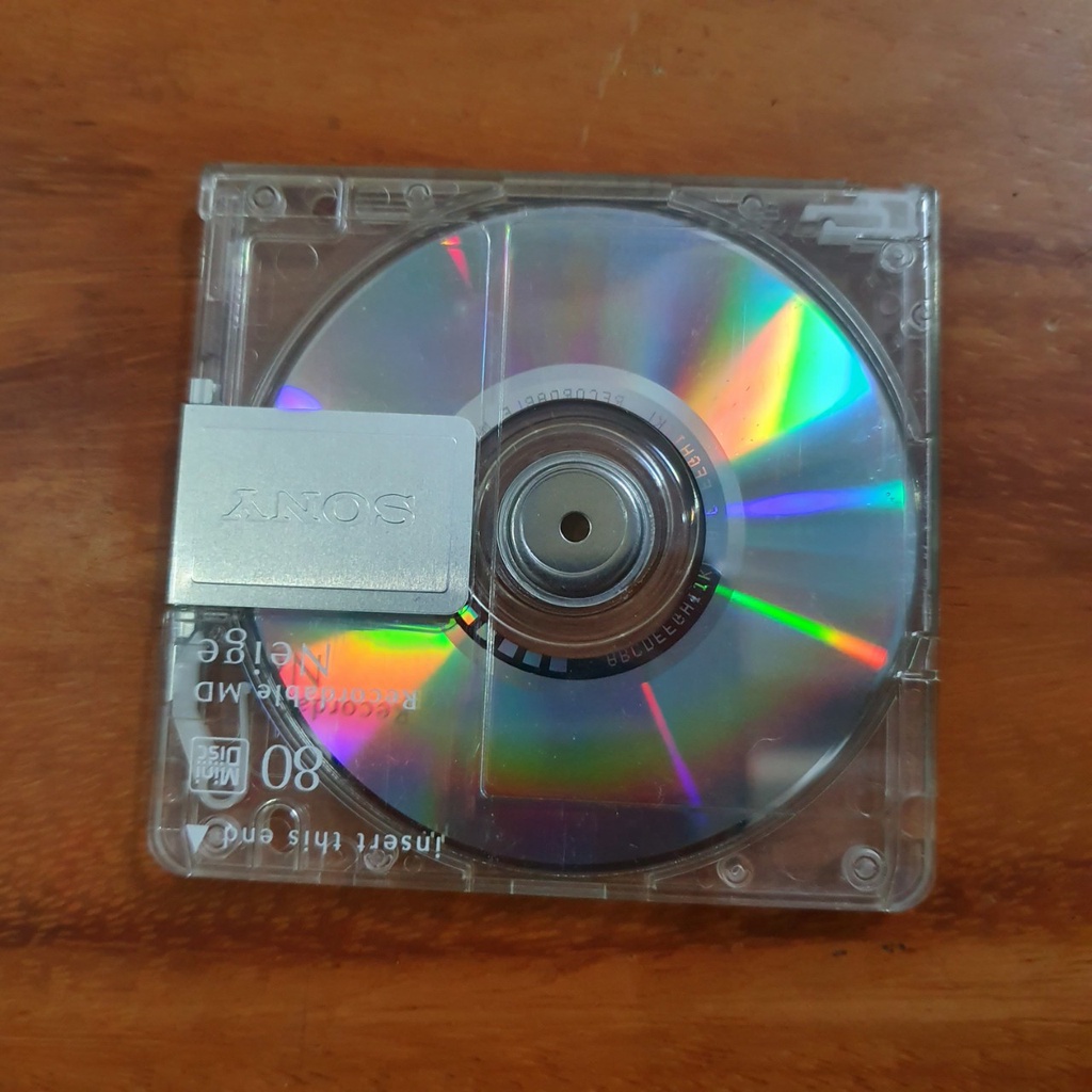 Bộ 5 đĩa trắng MD SONY nhiều màu có hộp