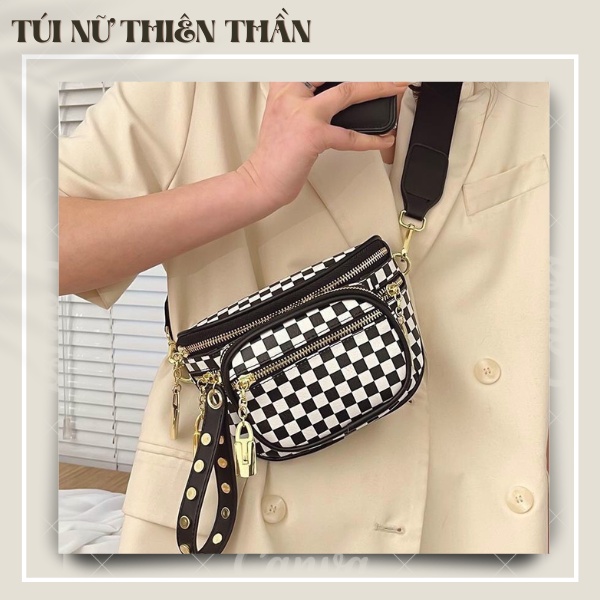 Túi Đeo Bụng, Đeo Ngực Nữ ♥️XẢ KHO♥️ Túi Bao Tử Nữ Nhiều Ngăn Hottrend TT 502