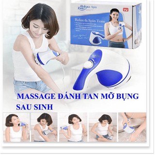 Máy Massage cầm tay máy đánh tan mỡ bụng RELAX