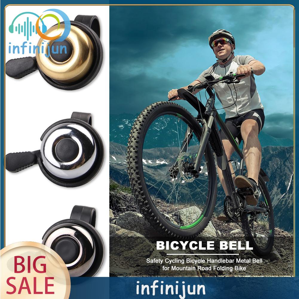 Chuông Kim Loại Gắn Tay Lái Xe Đạp Leo Núi