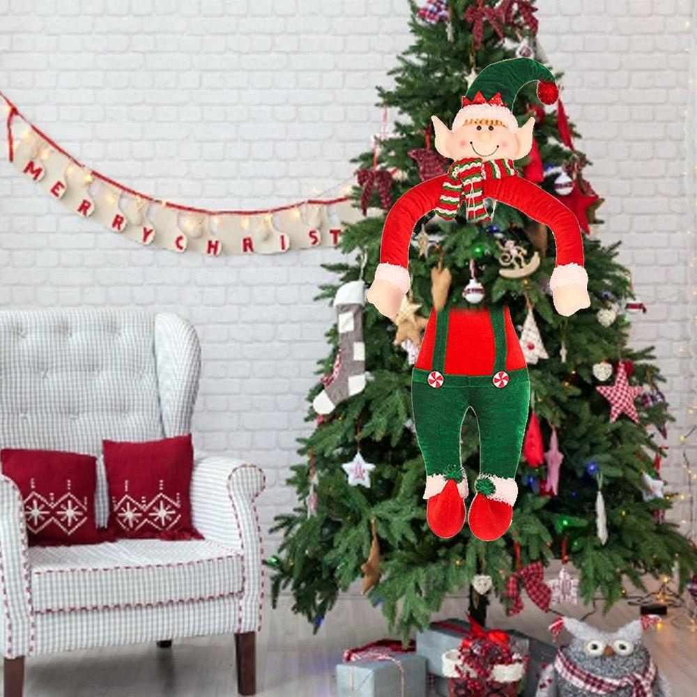 LANSEL Phụ Kiện Trang Trí Cây Thông Giáng Sinh Hình Ông Già Noel Dễ Thương