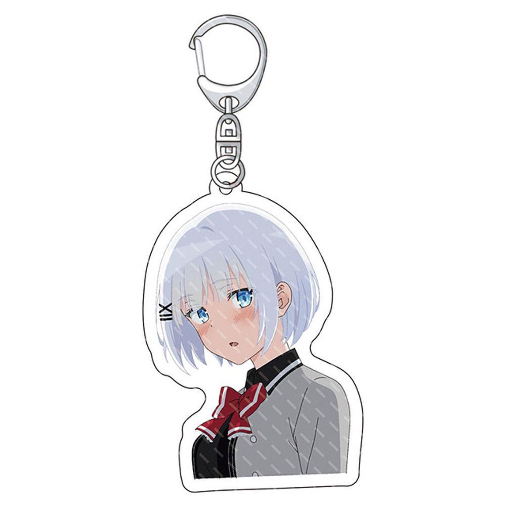 Móc Khóa Hình Nhân Vật Anime Hai Mặt Bằng Acrylic