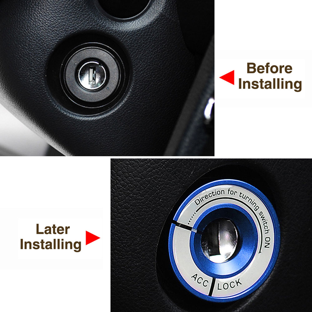 Vòng Hợp Kim Nhôm Gắn Công Tắc Đánh Lửa Cho Xe Hơi