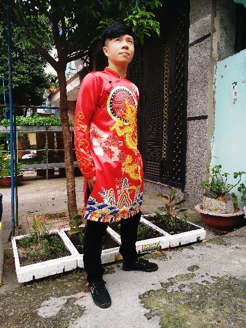 Áo dài cách tân nam