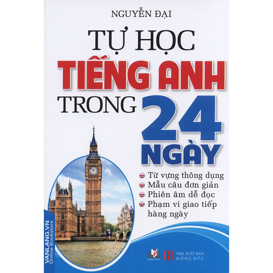 Sách - Tự học tiếng Anh trong 24 ngày - Nguyễn Đại