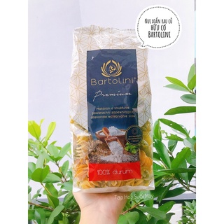 Mì nui xoắn rau củ 3 màu bartolini 400gr