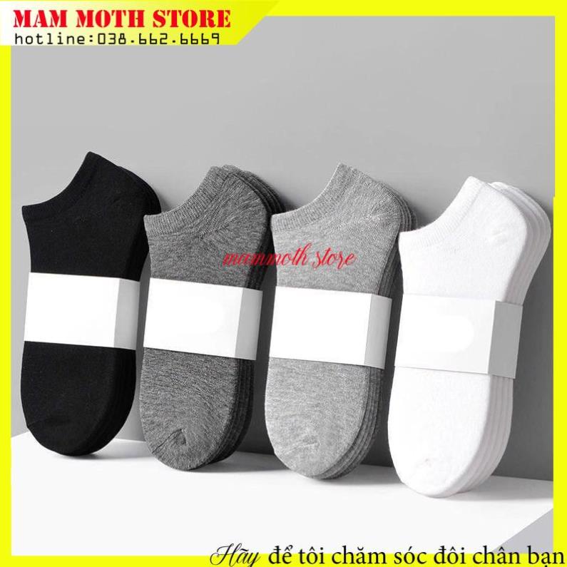 Combo bộ 2 đôi Tất Cổ Ngắn Hàn Quốc BT01 TAT MAM MOTH