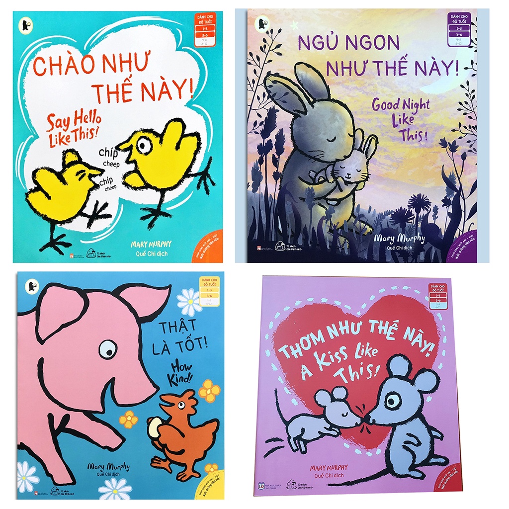 Sách - Ehon Song Ngữ - Nuôi Dưỡng Tâm Hồn