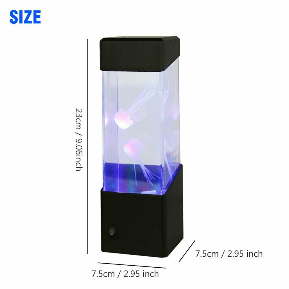 Đèn Led Hình Sứa Biển Nhiều Màu Trang Trí Phòng Ngủ