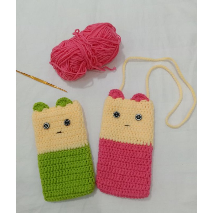 Túi đựng điện thoại hình chú mèo đáng yêu