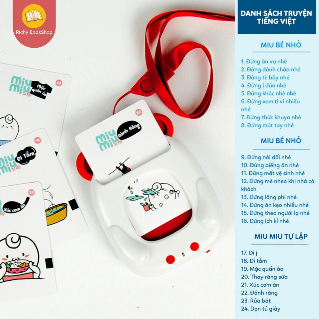 Máy Đọc Truyện Song Ngữ Miu Bé Nhỏ - Richy Bookshop