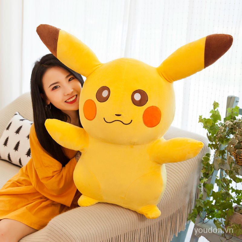 Pikachu nhồi bông cỡ lớn dành cho trẻ em