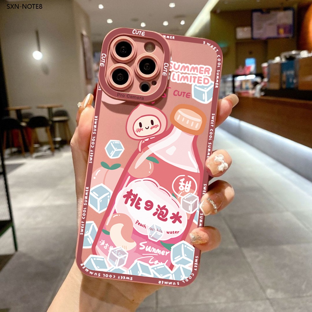 Samsung Galaxy Note 8 9 10 20 Lite Plus Ultra Cho Ốp lưng điện thoại In Hình Creative Summer Drink