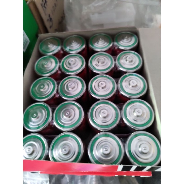 2 viên pin đại Maxell R20